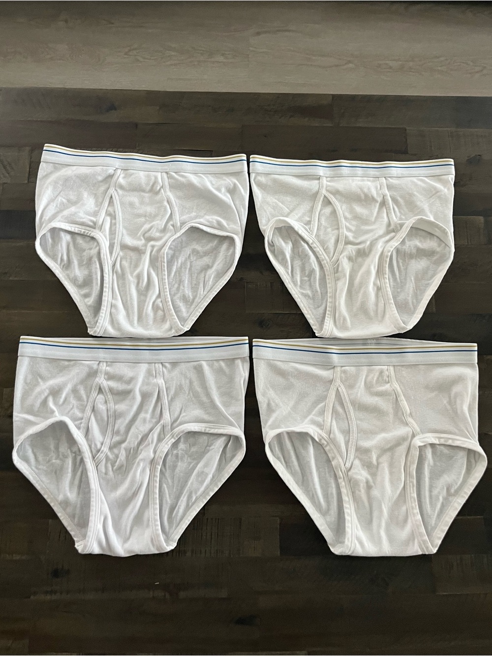 MENS STAFFORD WHITE BRIEFS